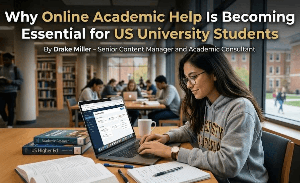 Why Online Academic Help Is Becoming Essential for US University Students